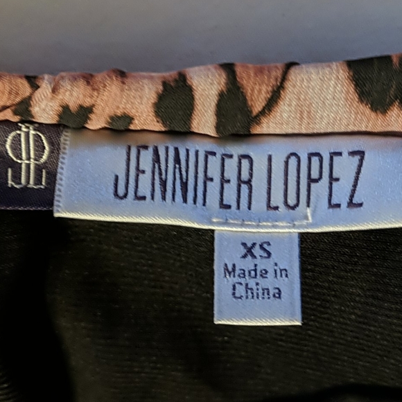 Jennifer Lopez Cheetah strapless dress - Picture 6 of 7